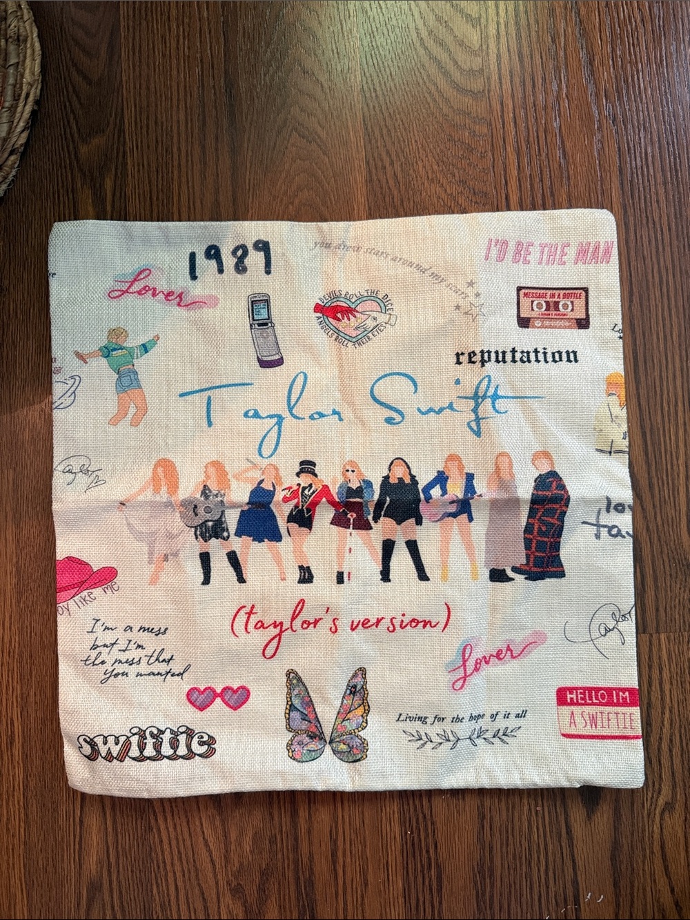 Taylor Swift Multi-Color Album Pillow Case Cover